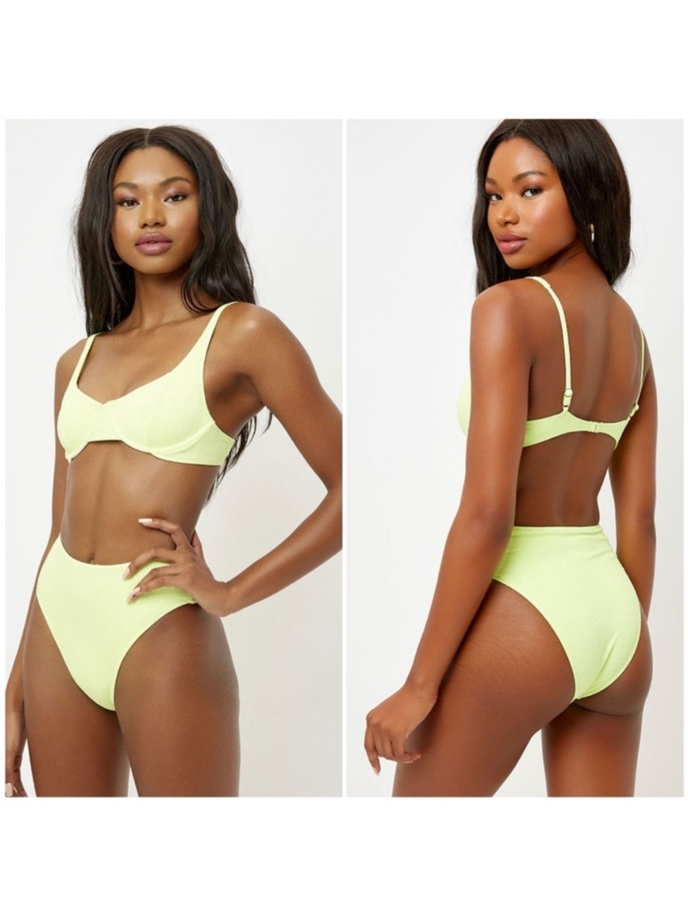 NWT Frankie’s Grotto Bikini Set in Sundance- M/L